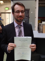 Auch Philipp ist die Freude anzusehen